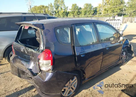 2008 Honda Fit Sport from USA, damaged, VIN JHMGD38658S058407